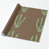Cactus Glossy Wrapping Paper Geschenkpapier (Ungerollt)