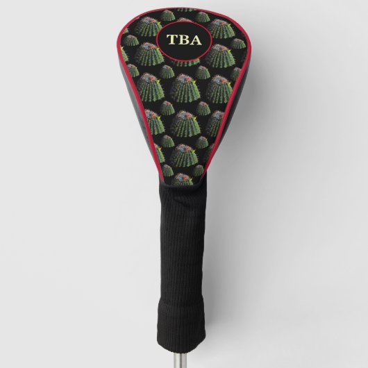 Cactus Golf Head Cover Golf Headcover (Vorderseite)