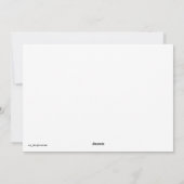 Cactus Greeting Card Feiertagskarte (Rückseite)