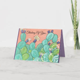 Cactus Greeting Card Karte