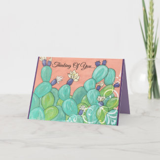 Cactus Greeting Card Karte