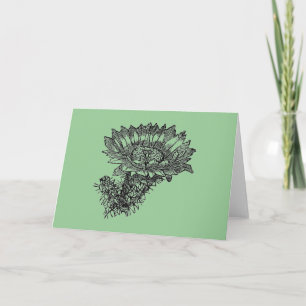 Cactus Greeting Card Karte