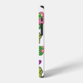 Cactus & haerts Pattern | Individuelle Name oder M iPhone Hülle (Linke Seite)