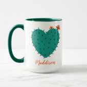 Cactus Heart Coffee Tasse (Links)
