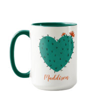 Cactus Heart Coffee Tasse