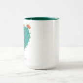 Cactus Heart Coffee Tasse (Zentrum)