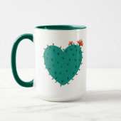 Cactus Heart Coffee Tasse (Links)