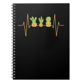 Cactus Heartbeat Notizblock (Vorderseite)