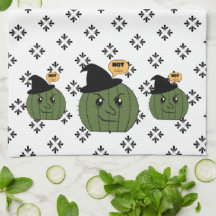 Cactus Hexe "Not a Hugger" Halloween