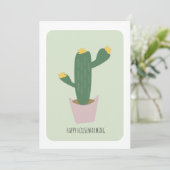 Cactus House Pflanze New Zuhause Party (Stehend Vorderseite)