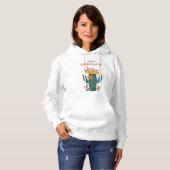 Cactus Illustration Happy Cinco de Mayo Hoodie (Vorne ganz)