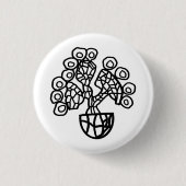 CACTUS IN EINER KÜCHE BUTTON (Vorderseite)