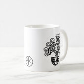 CACTUS IN EINER KÜCHE KAFFEETASSE (VorderseiteRechts)