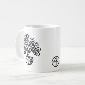 CACTUS IN EINER KÜCHE KAFFEETASSE (Vorderseite Links)