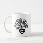 CACTUS IN EINER KÜCHE KAFFEETASSE (Links)