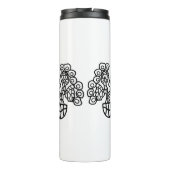 CACTUS IN EINER KÜCHE THERMOSBECHER (Rückseite)