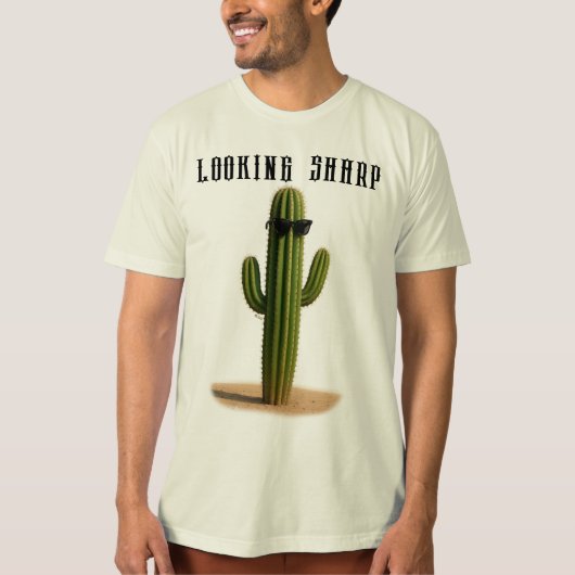 Cactus in Shades Looking Sharp - ELGIS T-Shirt (Vorderseite)
