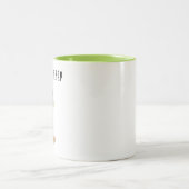 Cactus in Shades Looking Sharp - ELGIS Zweifarbige Tasse (Mittel)