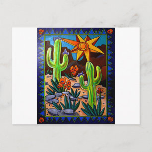 Cactus in the Southwest Postkarte