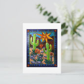 Cactus in the Southwest Postkarte (Stehend Vorderseite)