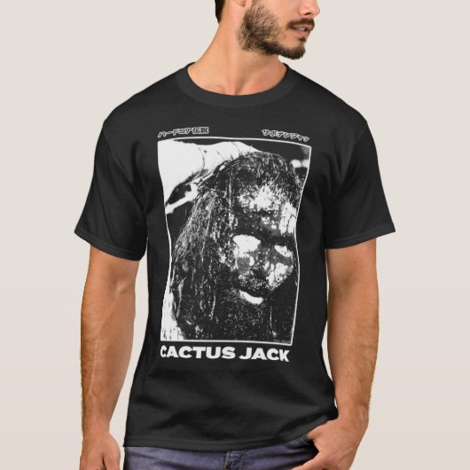 Cactus.Jack W.w.e - Klassischer T - Shirt Essentia (Vorderseite)