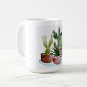 CACTUS  KAFFEETASSE (Vorderseite Links)
