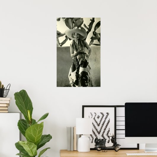 Cactus Kate Poster (Heimbüro)