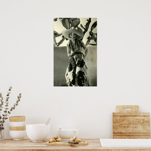 Cactus Kate Poster (Küche)