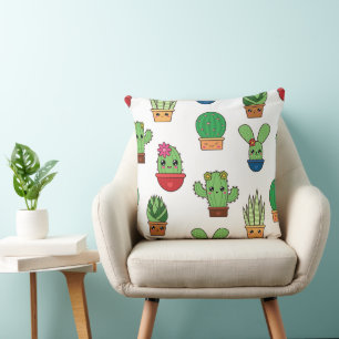 Cactus Krazy 20x20 Throw Kissen