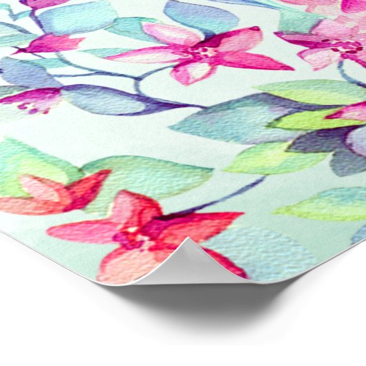 Cactus Lantern Fiesta Succulents Brautparty Poster (Ecke)