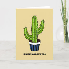 Cactus Love Card Karte