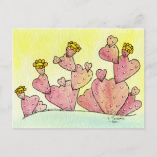 Cactus Love Postkarte