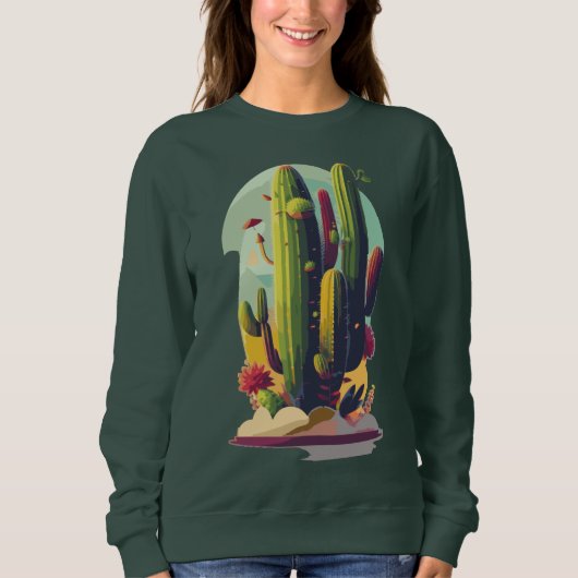 Cactus Lover Classic Sweatshirt (Vorderseite)