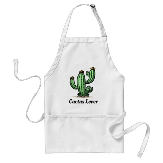 Cactus Lover Schürze (Vorne)