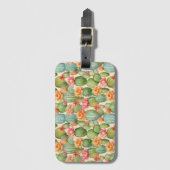 Cactus Luggage Tag Gepäckanhänger (Vorderseite Vertikal)