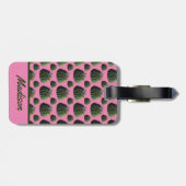 Cactus Luggage Tag Gepäckanhänger (Rückseite horizontal)