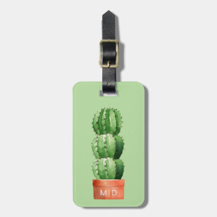 Cactus Luggage Tags Gepäckanhänger