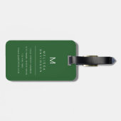 Cactus Luggage Tags Gepäckanhänger (Rückseite horizontal)