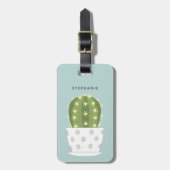 Cactus Luggage Tags Gepäckanhänger (Vorderseite vertikal)
