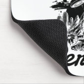 Cactus Makes Perfect Disc Golf Adventure  Mousepad (Ecke)