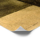 Cactus Man Poster (Ecke)