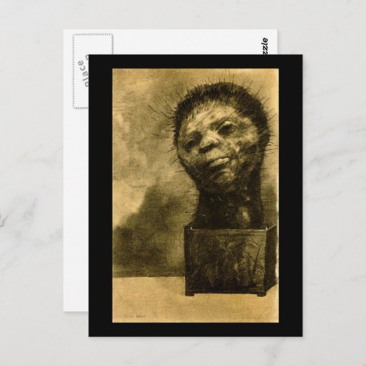 Cactus Man Postkarte (Vorne/Hinten)