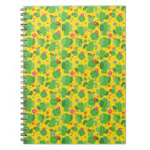 Cactus Me Außenbereich (Gelb) - Notebook Notizblock (Vorderseite)