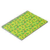Cactus Me Outside (grün) - Notebook Notizblock (Linke Seite)