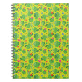 Cactus Me Outside (grün) - Notebook Notizblock (Vorderseite)