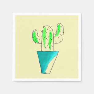 Cactus Mexican dinner Party Serviette