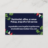 Cactus Mexican Southwestern Cuisine Catering Visitenkarte (Rückseite)