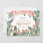 Cactus mexikanisch werden Sie unsere offizielle Ka Einladung (Vorderseite)