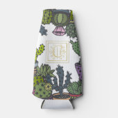 Cactus Monogram C Flaschenkühler (Vorderseite)