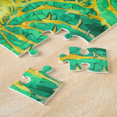 Cactus Muster 3 Easy Brain Art Puzzle Foto Puzzle (Seite)